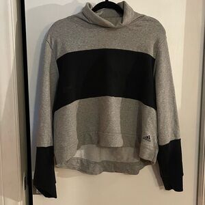 Unique Adidas Cropped Sweatshirt